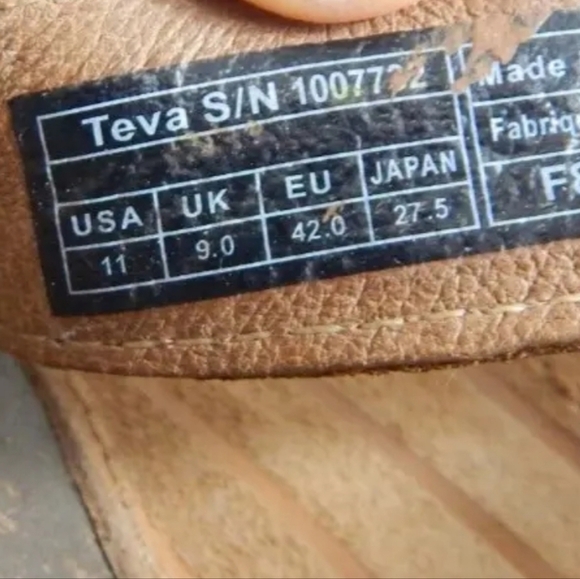 Teva Cabrillo Cross Strap Wedge Sandals - Picture 5 of 8